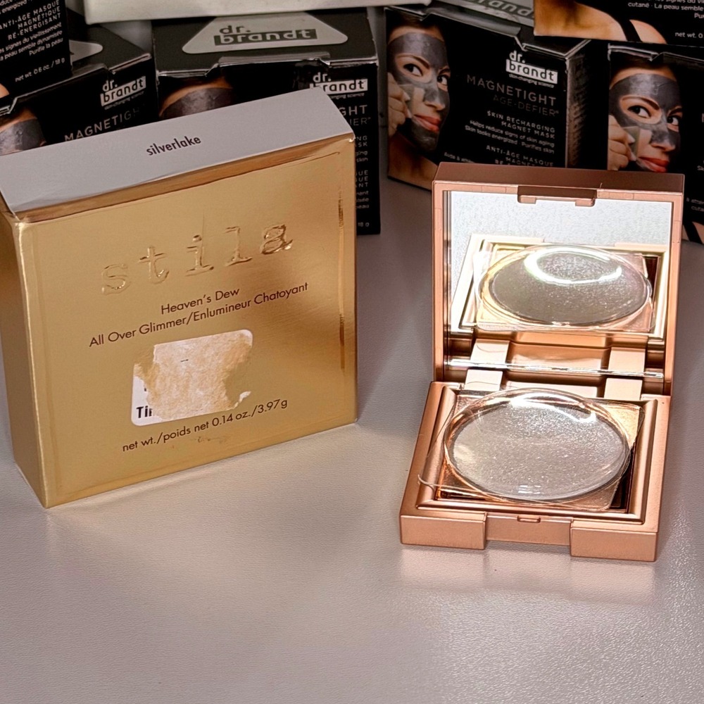 Stila Heaven's Dew All Over Glimmer Highlighter Silverlake Discontinued NIB